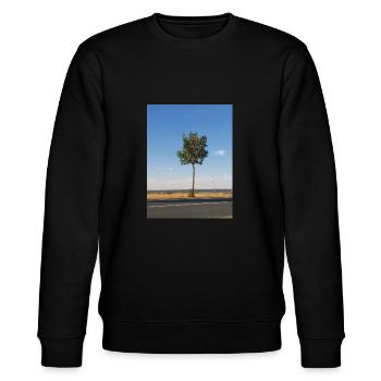 Einzelnes Bäumchen - Stanley/Stella Unisex Bio-Sweatshirt CHANGER  - Schwarz - Vorne - Nik (191cm) & Marisol (170cm)