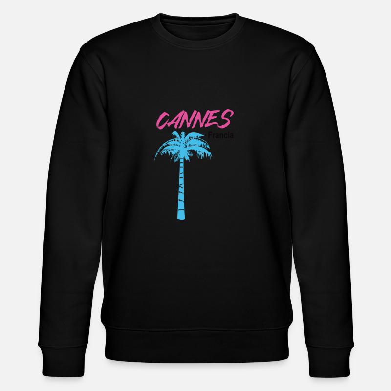 Cannes - Stanley/Stella Unisex Bio-Sweatshirt CHANGER  - Schwarz