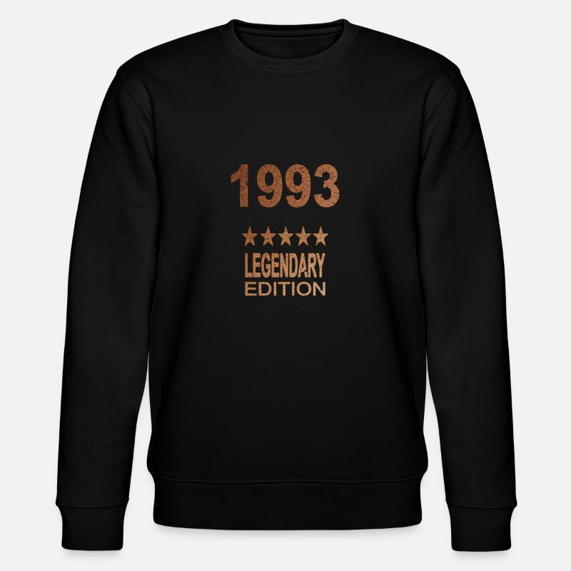 Legendary 1993 Edition - Stanley/Stella Unisex Bio-Sweatshirt CHANGER  - Schwarz