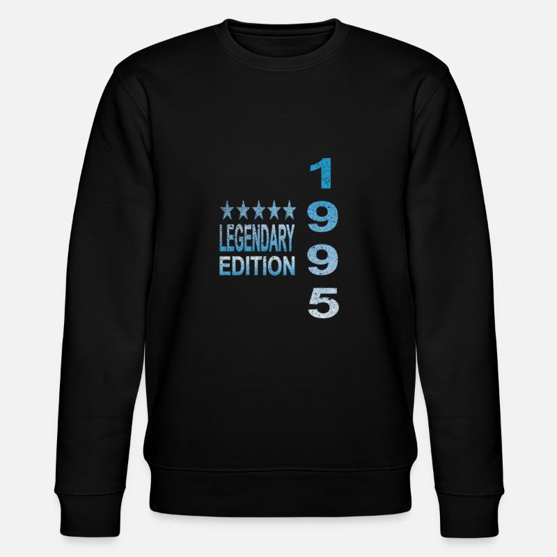 Legendary 1995 Edition - Stanley/Stella Unisex Bio-Sweatshirt CHANGER  - Schwarz
