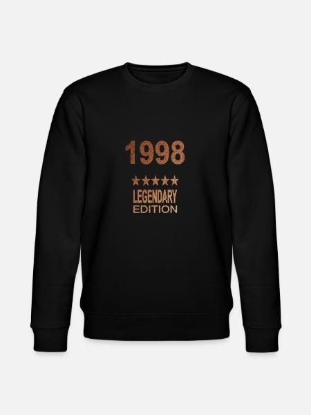 Legendary 1998 Edition - Stanley/Stella CHANGER Unisex Organic Sweatshirt - black