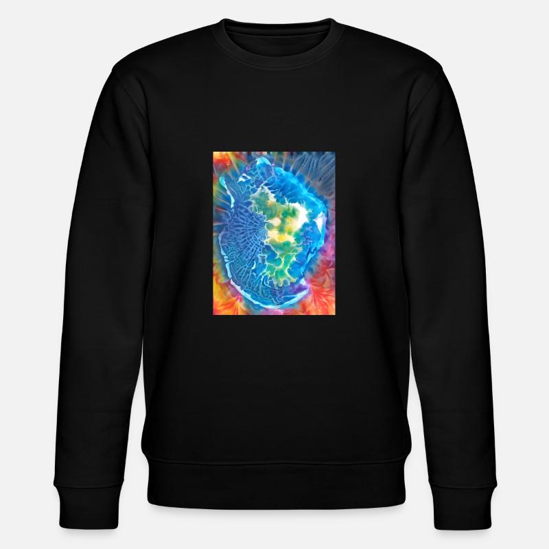 Rainbow Tie-Dye Mayotte - Sweat bio CHANGER Stanley/Stella Unisexe - noir