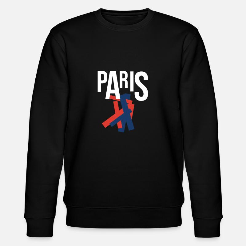 Souvenir créatif Paris - Sweat bio CHANGER Stanley/Stella Unisexe - noir