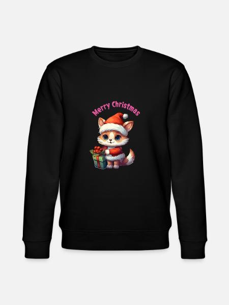 Merry Christmas - Stanley/Stella CHANGER Unisex Organic Sweatshirt - black