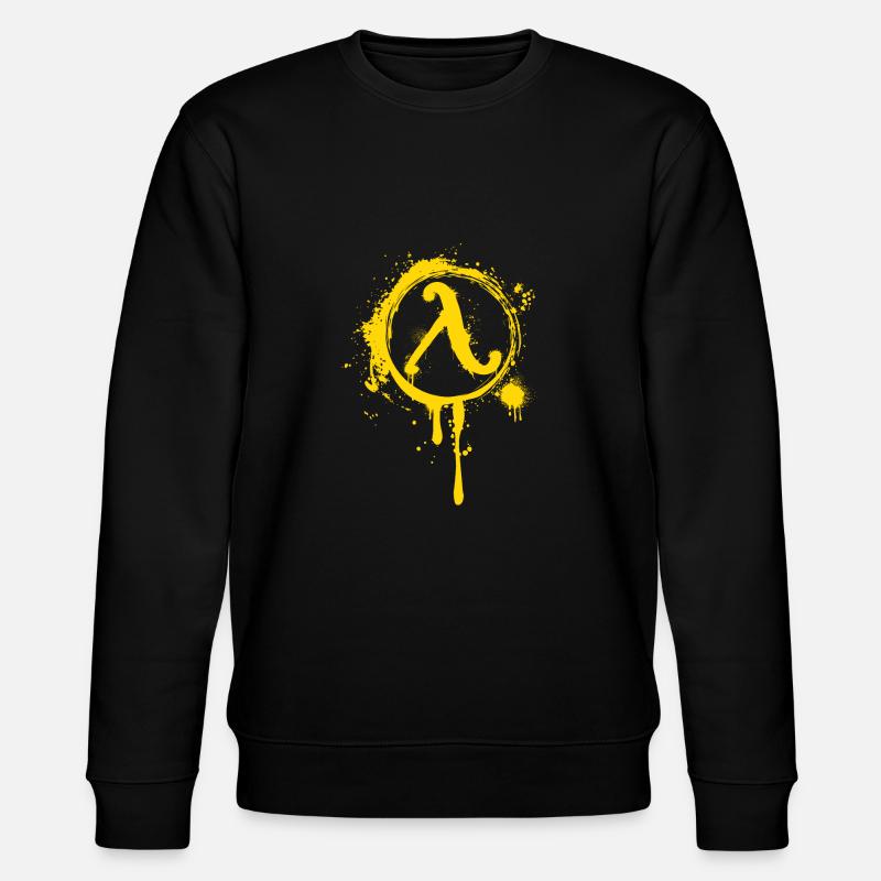Symbole Lambda de résistance - Sweat bio CHANGER Stanley/Stella Unisexe - noir