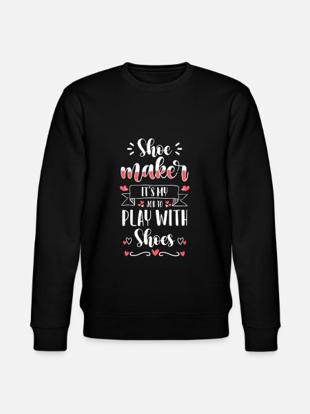 Shoemaker Boots - Stanley/Stella CHANGER Unisex Organic Sweatshirt - black