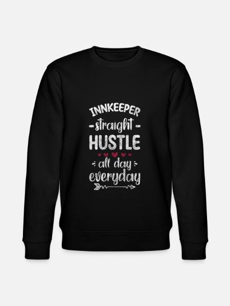 Host Celebration Bar Wine - Stanley/Stella CHANGER Unisex Organic Sweatshirt - black