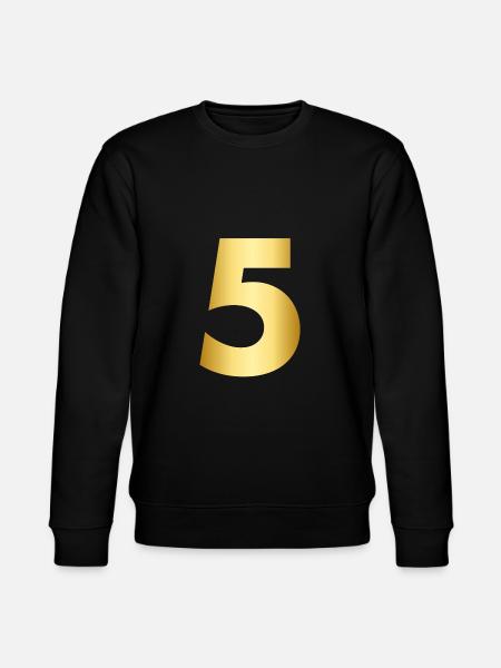 5 or | Golden Five - Sweat bio CHANGER Stanley/Stella Unisexe - noir