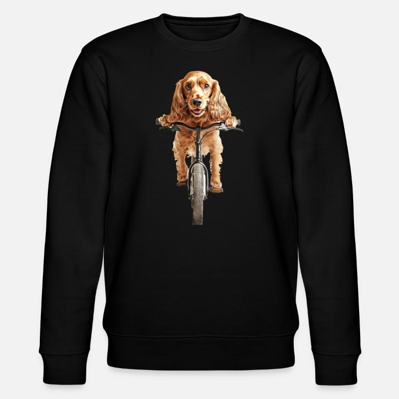 Cocker Spaniel - Stanley/Stella Unisex Bio-Sweatshirt CHANGER  - Schwarz