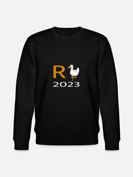 Rente Ente 2023 - Stanley/Stella Unisex Bio-Sweatshirt CHANGER - Schwarz