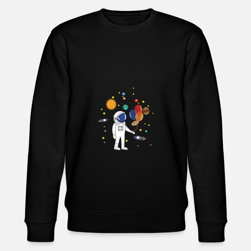 Astronaute et espace - Sweat bio CHANGER Stanley/Stella Unisexe - noir