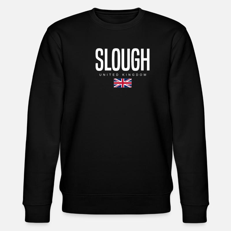 Slough, Angleterre, Royaume-Uni - Sweat bio CHANGER Stanley/Stella Unisexe - noir