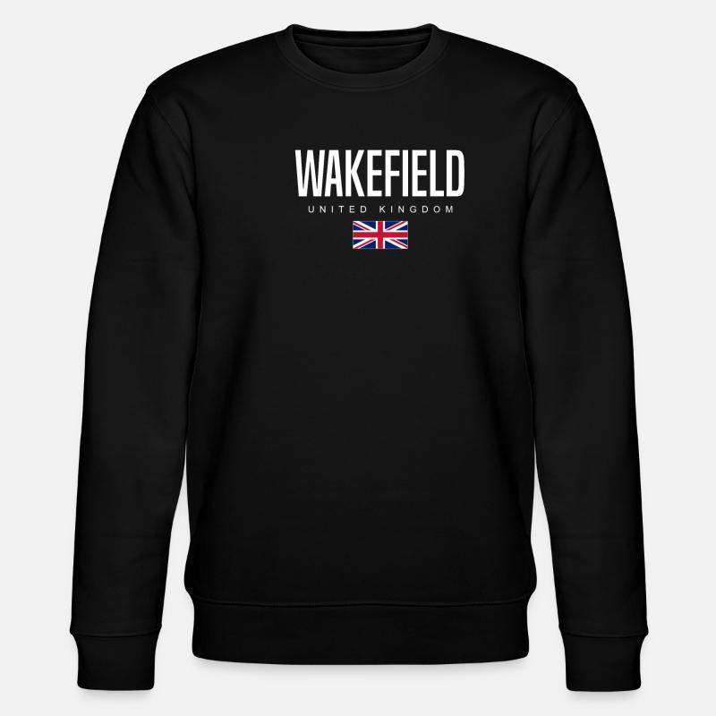 Wakefield, Angleterre, Royaume-Uni - Sweat bio CHANGER Stanley/Stella Unisexe - noir