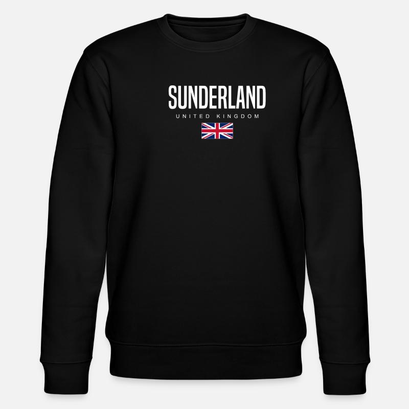 Sunderland, Angleterre, Royaume-Uni - Sweat bio CHANGER Stanley/Stella Unisexe - noir