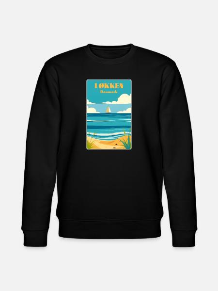 Løkken - Stanley/Stella CHANGER Unisex Organic Sweatshirt - black