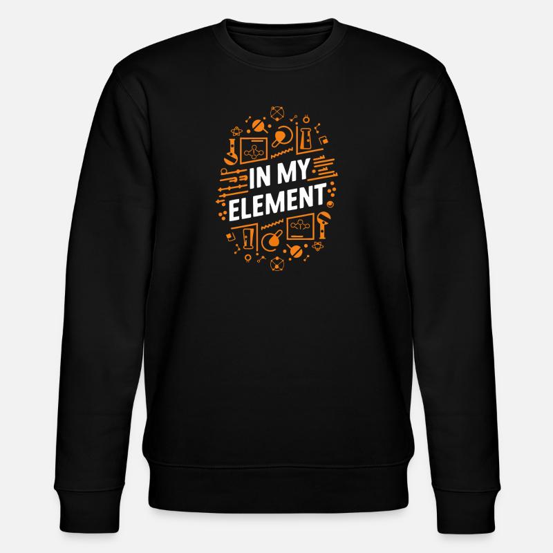 Chimiste Chimie Science Molécule d’atome - Sweat bio CHANGER Stanley/Stella Unisexe - noir