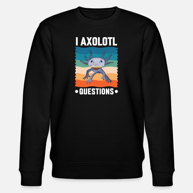 Axolotl - Sweat bio CHANGER Stanley/Stella Unisexe - noir