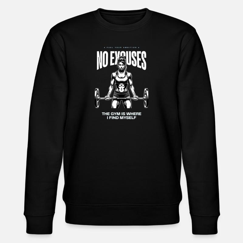 Fille de gym - Sweat bio CHANGER Stanley/Stella Unisexe - noir