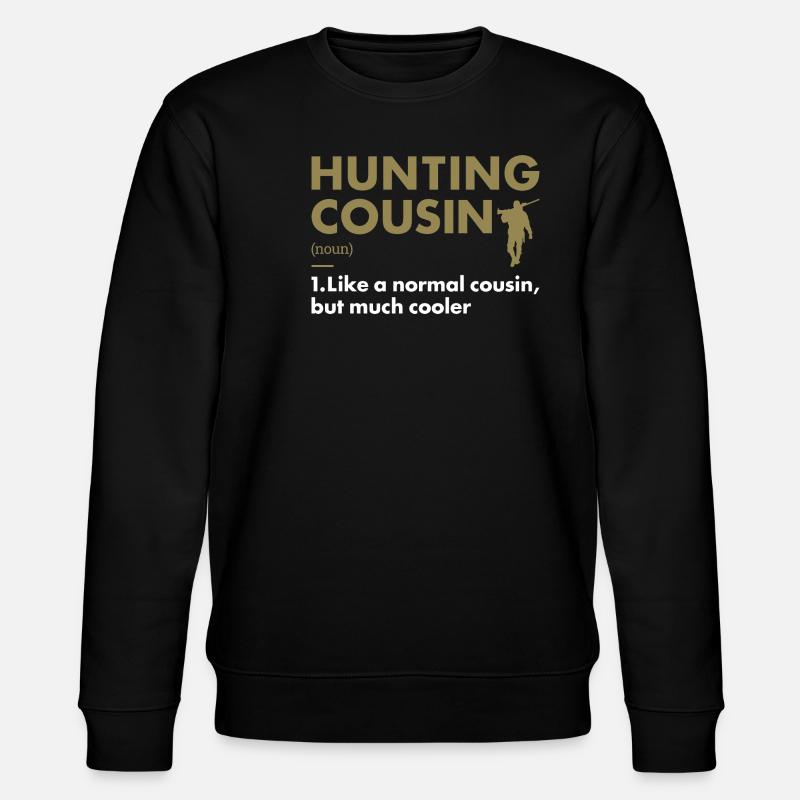 Chasseur Cousin Définition Chasse - Sweat bio CHANGER Stanley/Stella Unisexe - noir
