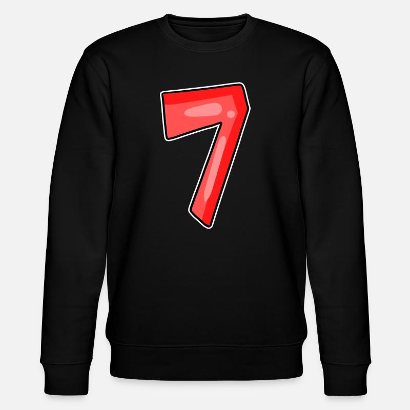 7 - Stanley/Stella Unisex Bio-Sweatshirt CHANGER - Schwarz