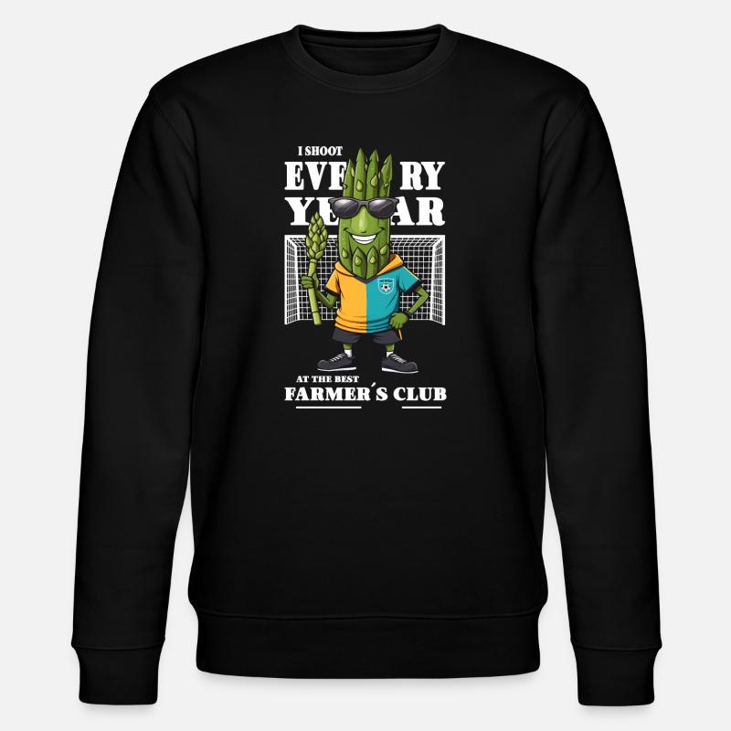 Association des asperges - Sweat bio CHANGER Stanley/Stella Unisexe - noir