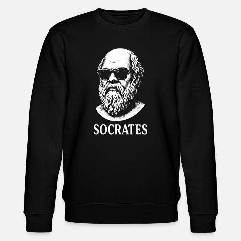 Socrate dans les ombres - Sweat bio CHANGER Stanley/Stella Unisexe - noir