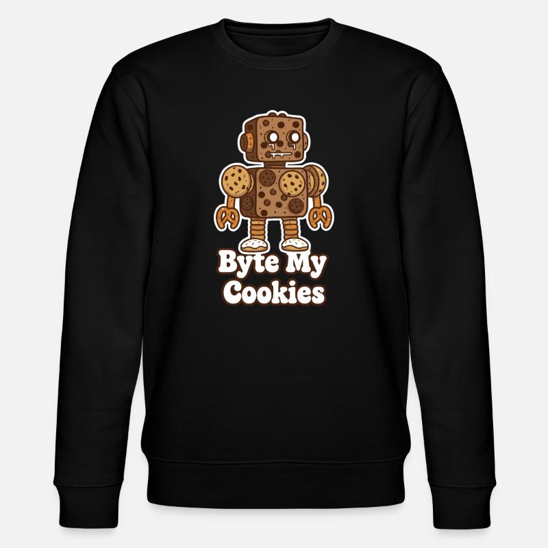 Byte My Cookies Cookie Robot - Sweat bio CHANGER Stanley/Stella Unisexe - noir