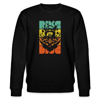 tauchen suba taucher tauchschule taichschein - Stanley/Stella Unisex Bio-Sweatshirt CHANGER  - Schwarz - Vorne - Nik (191cm) & Marisol (170cm)