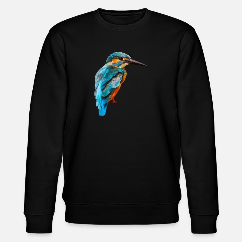 martin-pêcheur - Sweat bio CHANGER Stanley/Stella Unisexe - noir