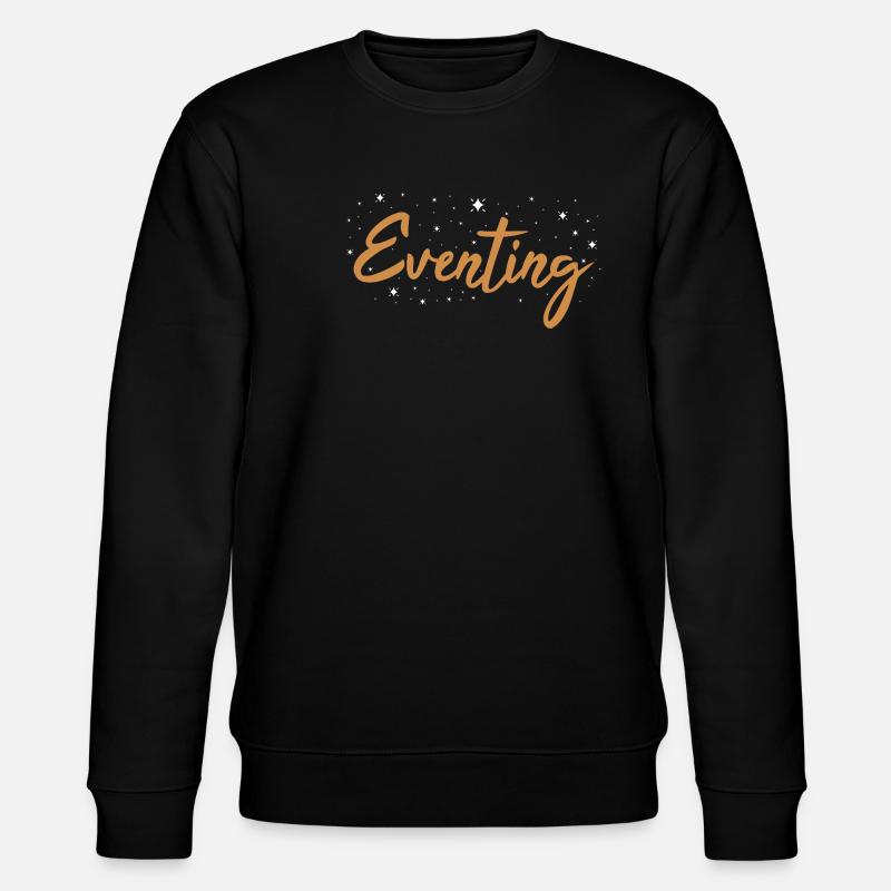 Rider Eventing - Stanley/Stella Unisex Bio-Sweatshirt CHANGER - Schwarz