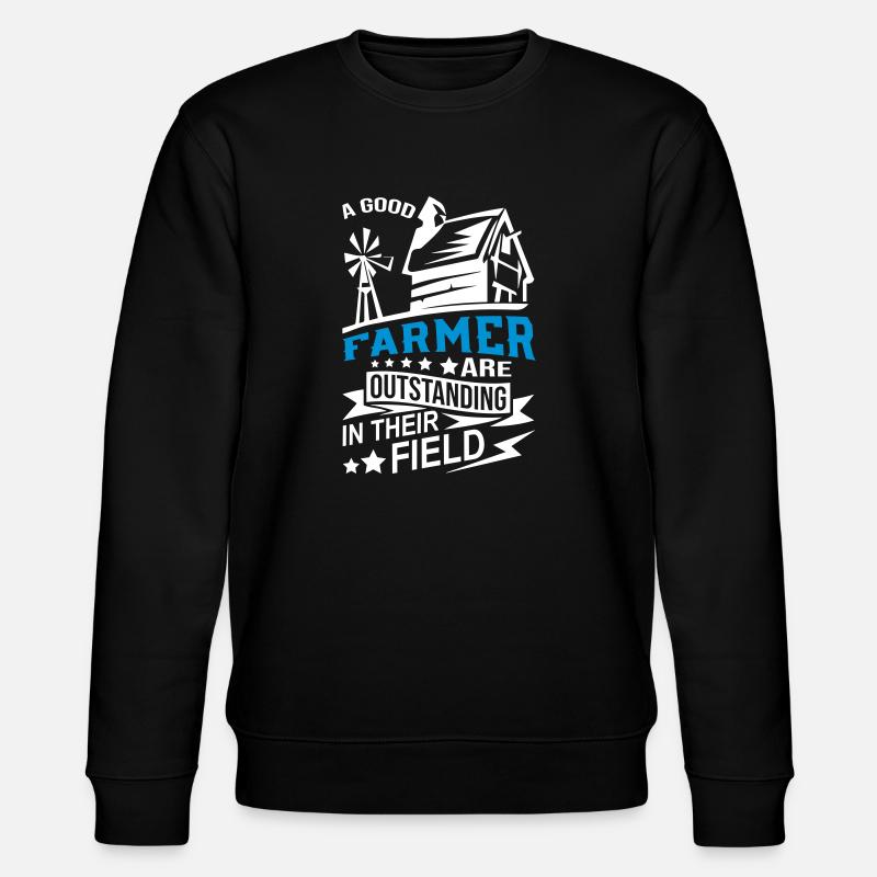 A Good Farmer - Stanley/Stella CHANGER Unisex Organic Sweatshirt - black