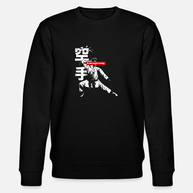 Karate - Stanley/Stella Unisex Bio-Sweatshirt CHANGER  - Schwarz
