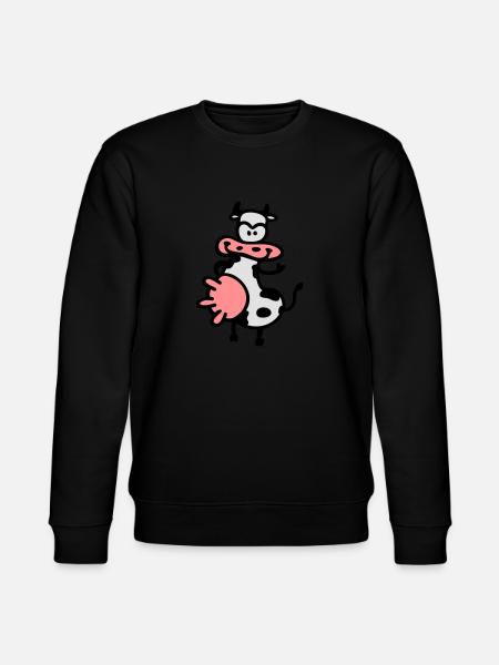 Kuh - Stanley/Stella CHANGER Unisex Organic Sweatshirt - black