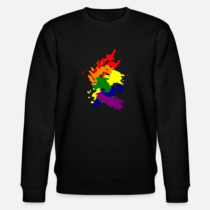 regenbogen - Stanley/Stella CHANGER Unisex Organic Sweatshirt - black