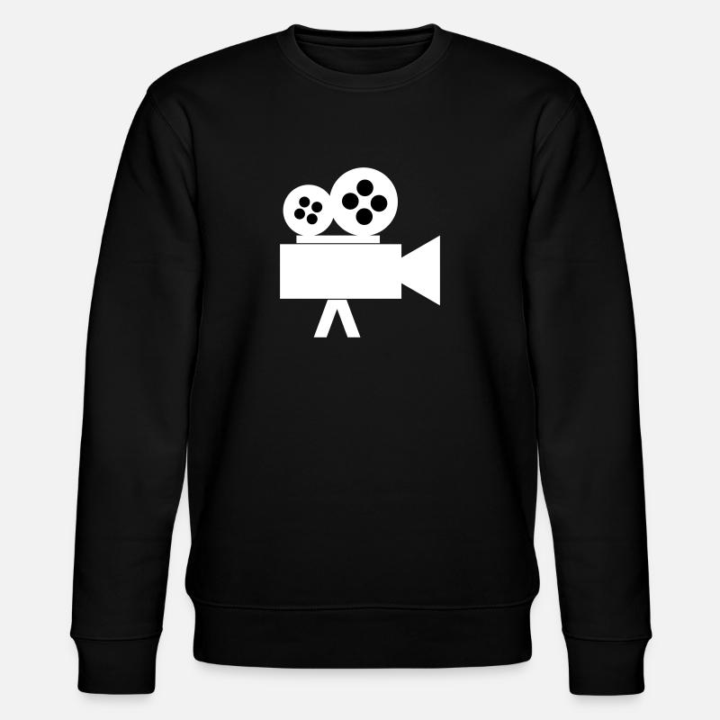 Filmkamera - Stanley/Stella Unisex Bio-Sweatshirt CHANGER  - Schwarz
