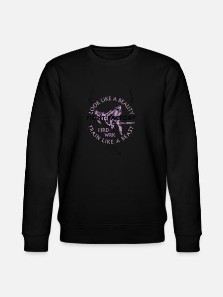FF-Damen Farbgurt Beast - Stanley/Stella Unisex Bio-Sweatshirt CHANGER  - Schwarz