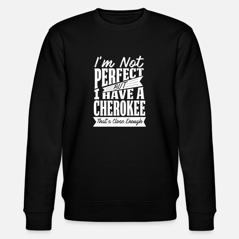 PERFEKT MIT CHEROKEE W - Stanley/Stella Unisex Bio-Sweatshirt CHANGER  - Schwarz