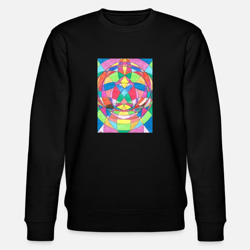 Chakra healing - Stanley/Stella Unisex Bio-Sweatshirt CHANGER  - Schwarz