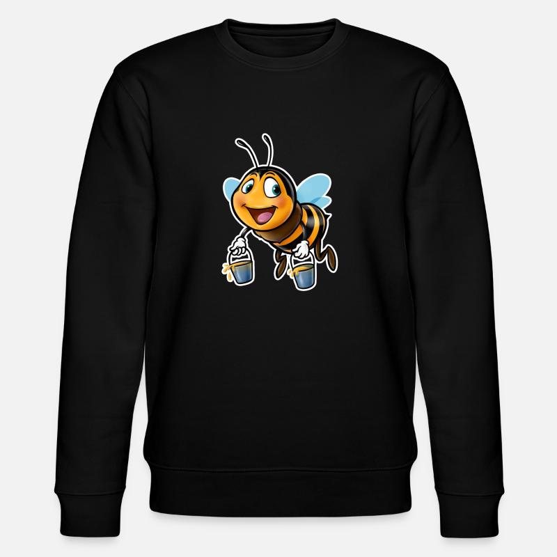 BEE-COOL - Sweat bio CHANGER Stanley/Stella Unisexe - noir