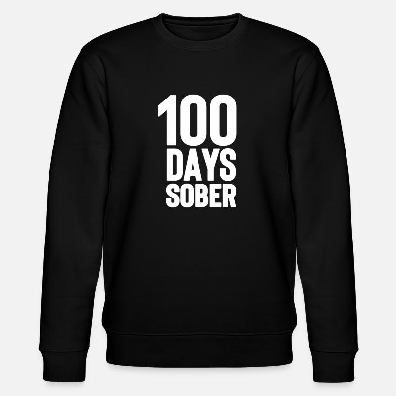 100 jours sobre - Sweat bio CHANGER Stanley/Stella Unisexe - noir