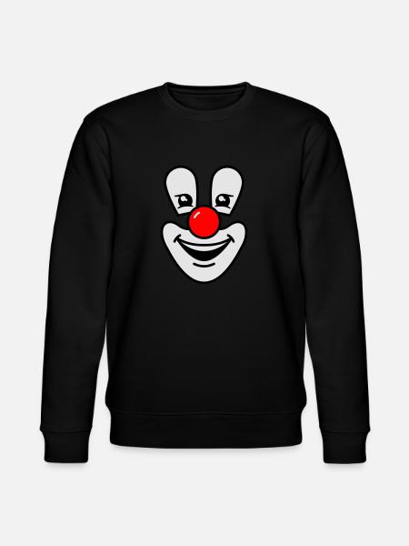 Clown - Stanley/Stella Unisex Bio-Sweatshirt CHANGER - Schwarz