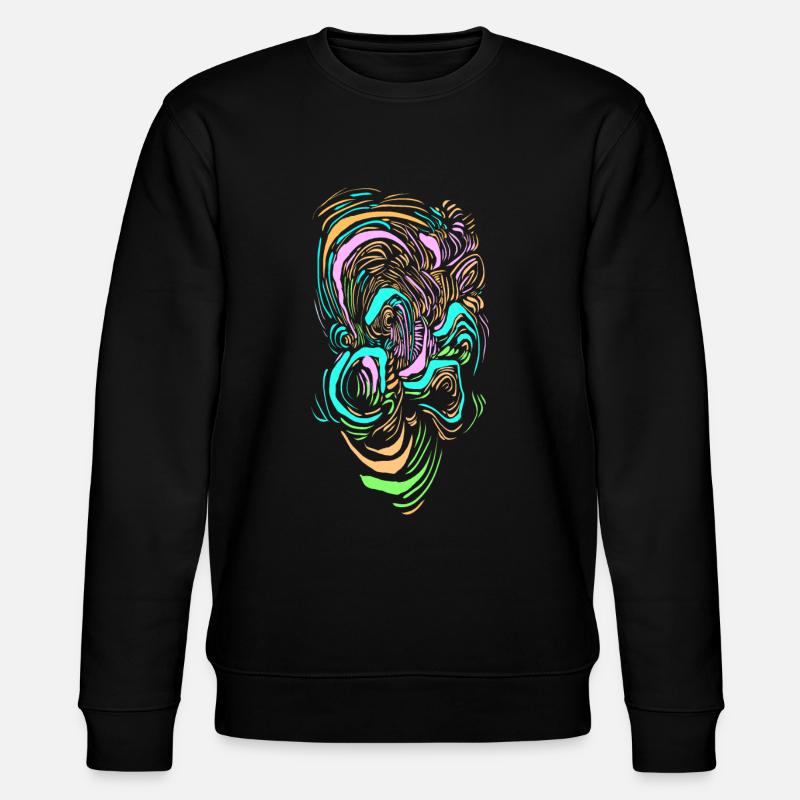 Clown de science-fiction - Sweat bio CHANGER Stanley/Stella Unisexe - noir