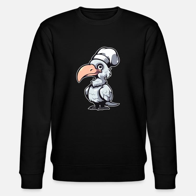 Shoebill cook - Stanley/Stella CHANGER Unisex Organic Sweatshirt - black