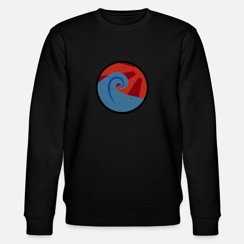 Vague style rétro - Sweat bio CHANGER Stanley/Stella Unisexe - noir