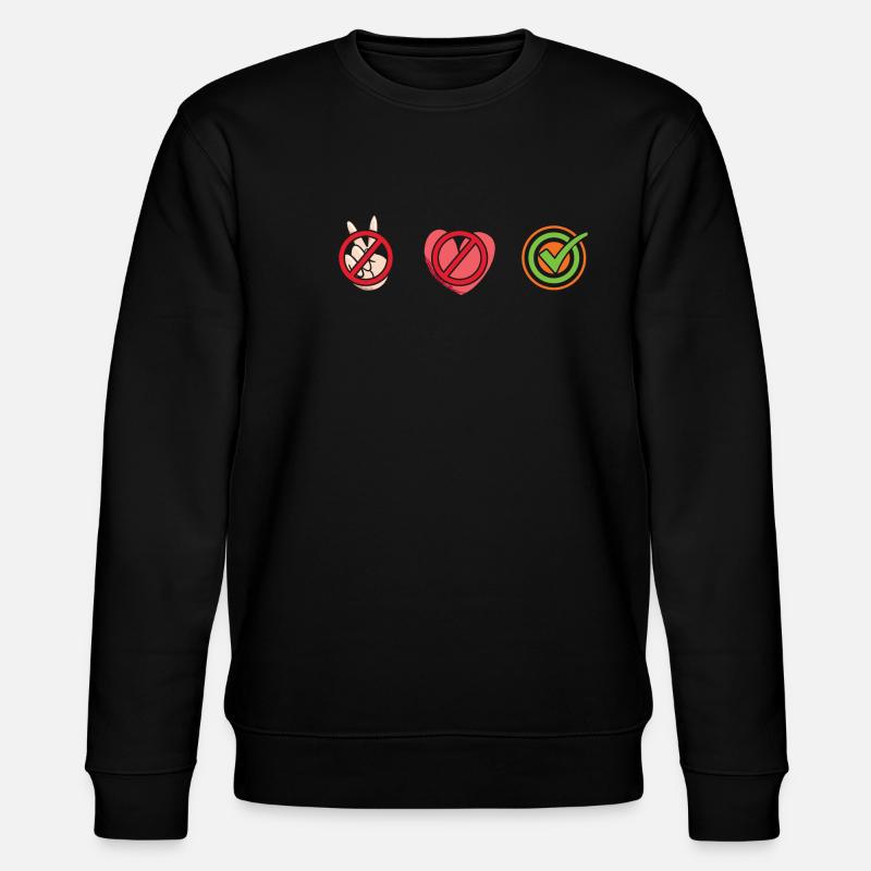 Geocacher Peace Love Geocaching - Sweat bio CHANGER Stanley/Stella Unisexe - noir