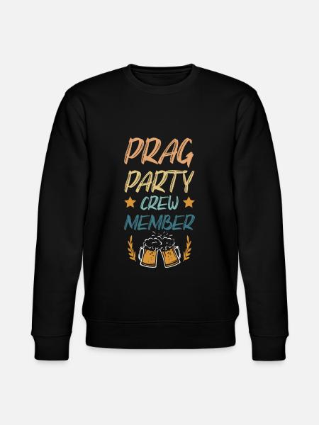 Prag Party Crew - Stanley/Stella Unisex Bio-Sweatshirt CHANGER  - Schwarz