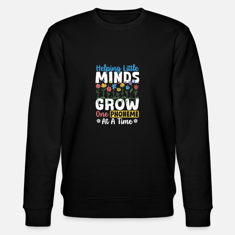 Dyslexia Dyslexic Learning Disabilities - Stanley/Stella CHANGER Unisex Organic Sweatshirt - black