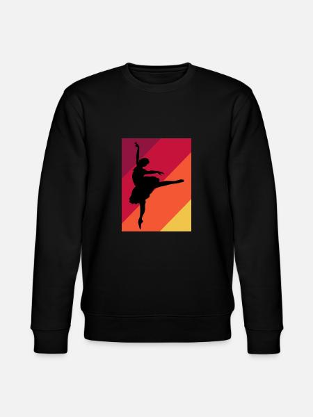 Dancing Dance Music - Stanley/Stella CHANGER Unisex Organic Sweatshirt - black