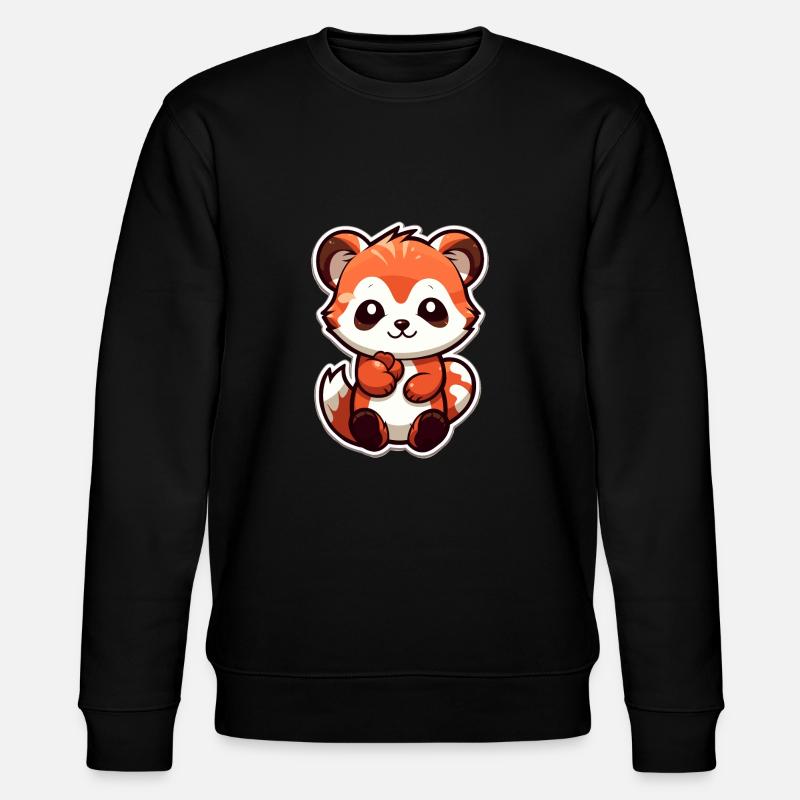 Petit panda - Sweat bio CHANGER Stanley/Stella Unisexe - noir
