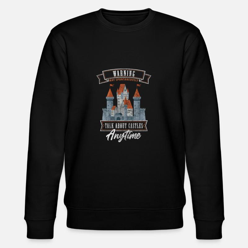 Épée, Château, Royaume, Cheval - Sweat bio CHANGER Stanley/Stella Unisexe - noir